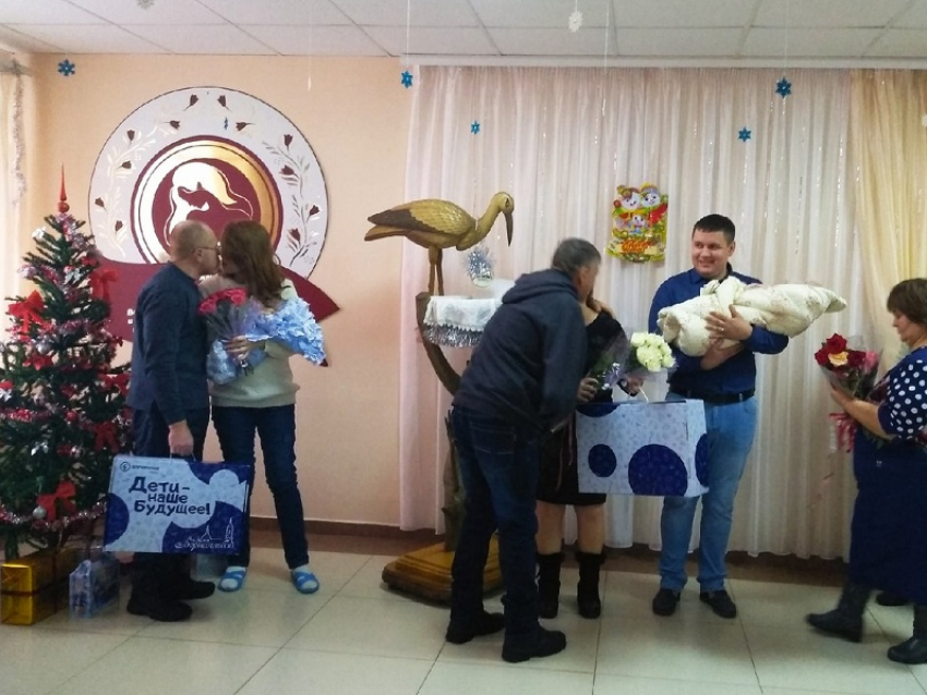 В Борисоглебске выписали первых новорожденных 2020-го года