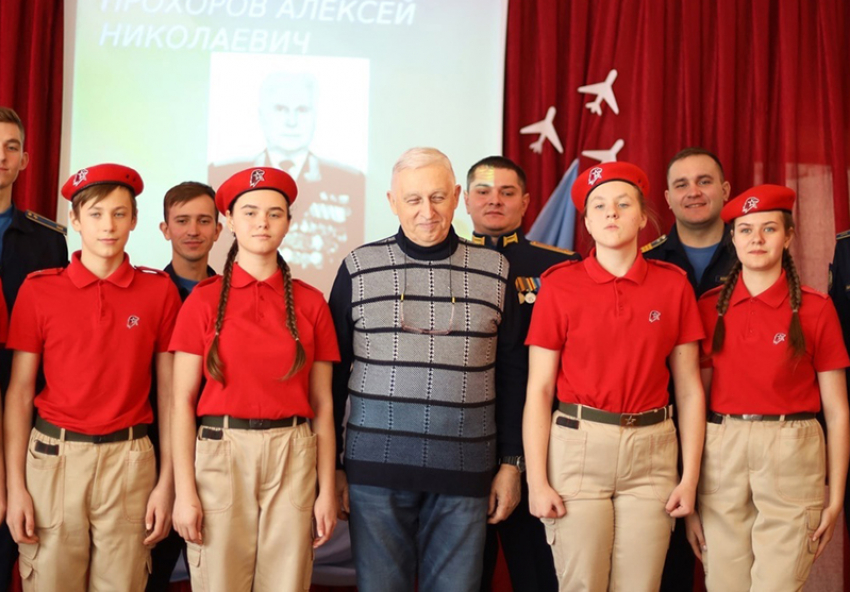 Отряд имени дважды Героя Советского Союза А.Н. Прохорова пополнился новыми юнармейцами