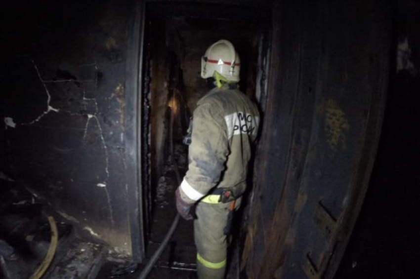 Ночью в селе Пески Поворинского района горел дом
