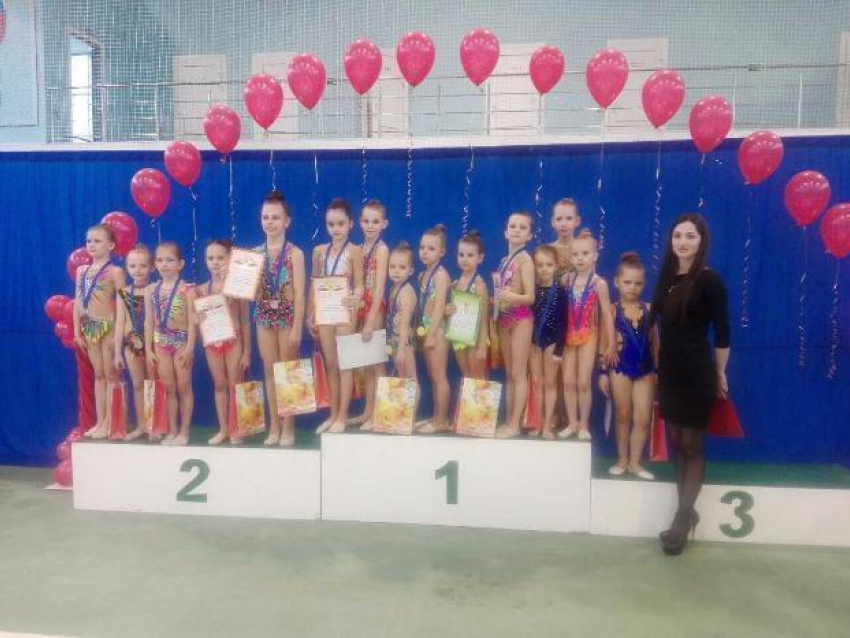 Борисоглебские гимнастки собрали урожай наград 