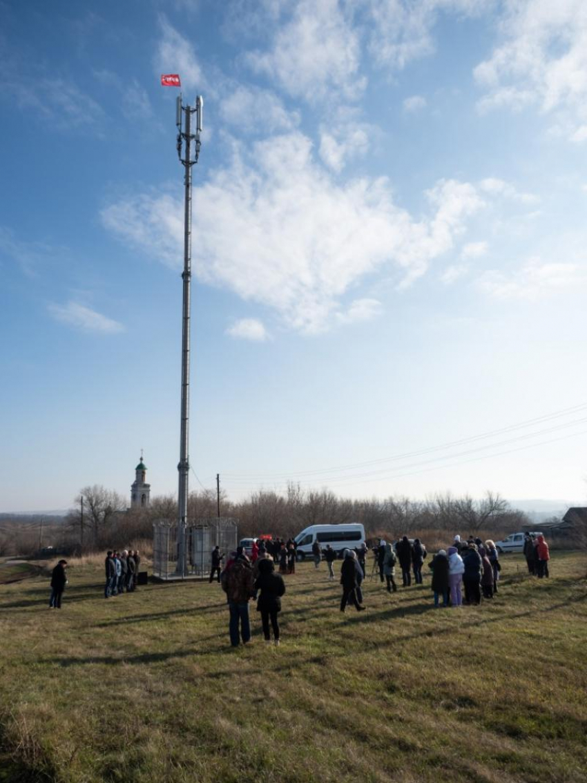 Два села в Грибановском  районе  подключили  к высокоскоростному 4G-интернету