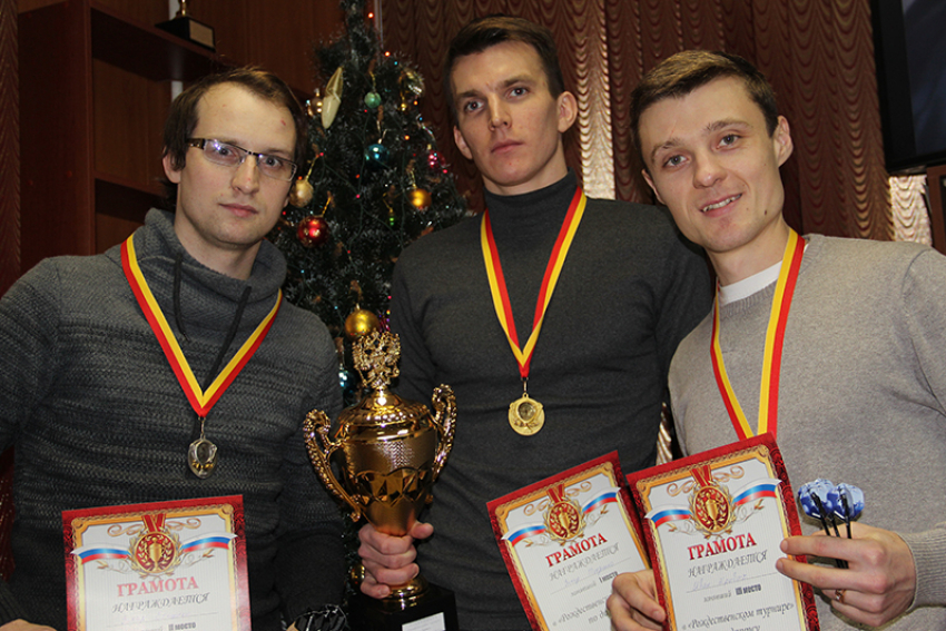 В Борисоглебске провели Рождественский турнир по дартсу