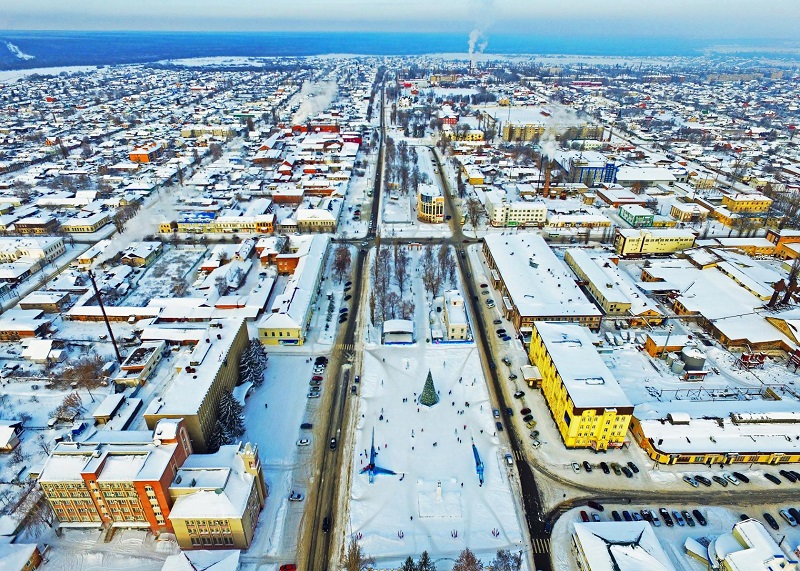 Борисоглебск фото с высоты